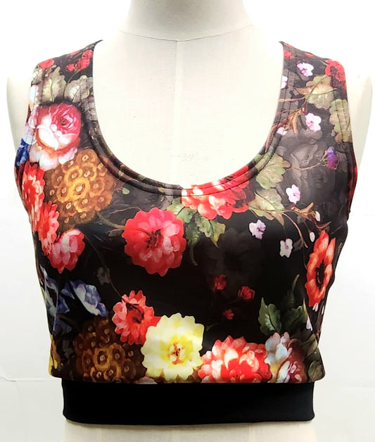 Crop top (floral)