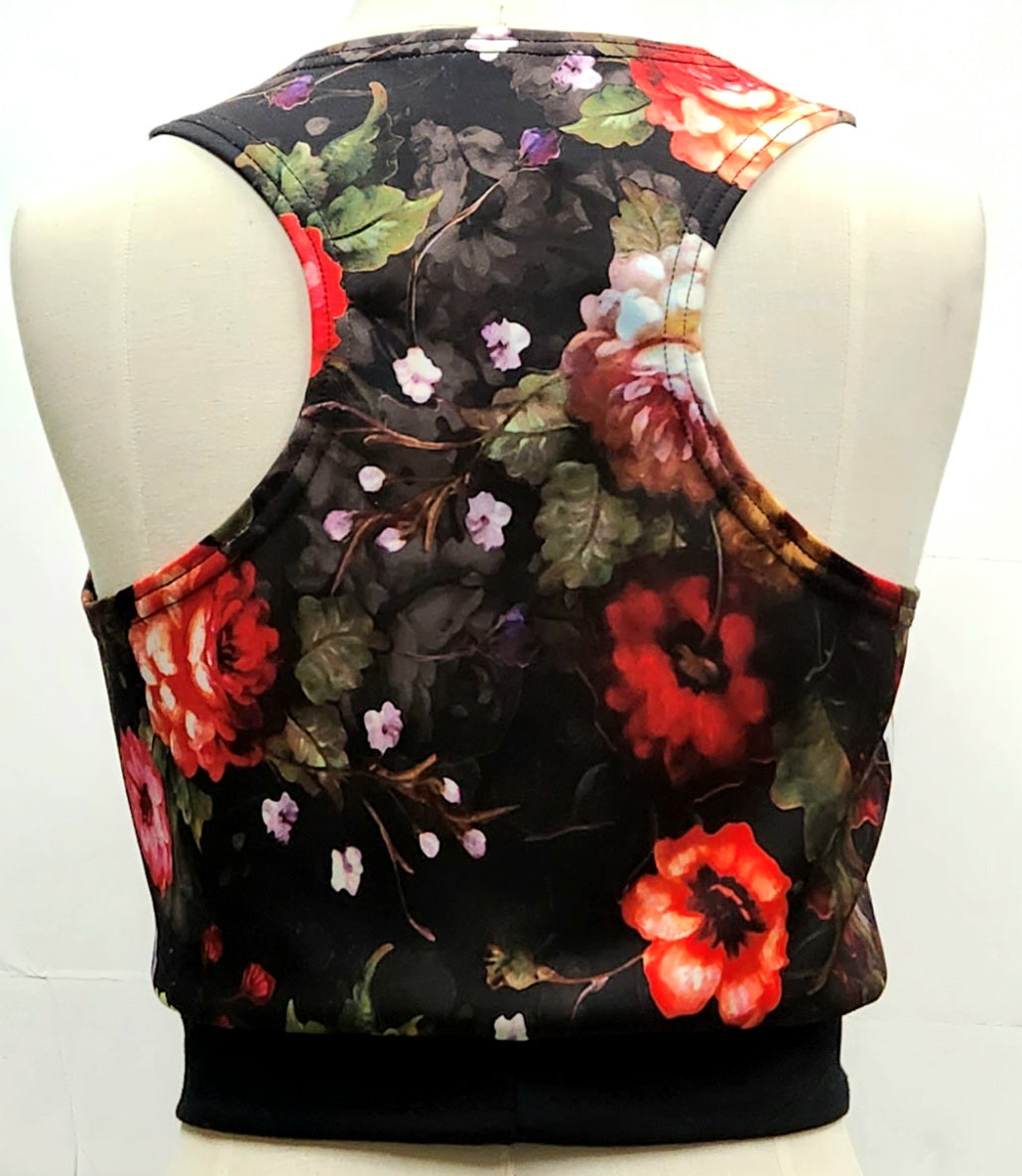 Crop top (floral)