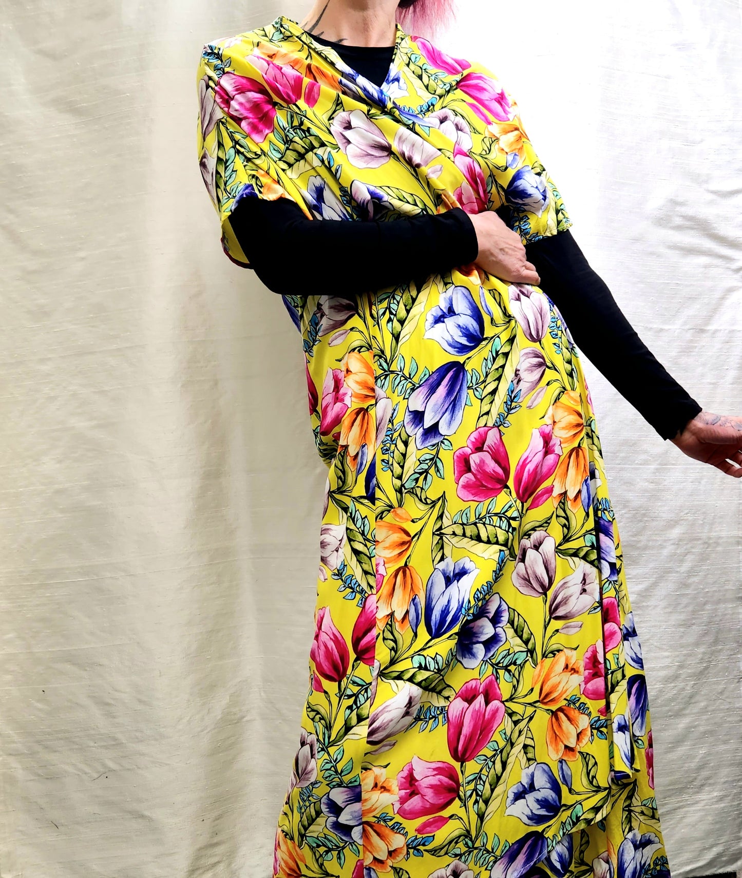 Kimono - Maxi length (floral)