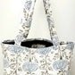 Open tote (floral)