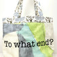 Open tote (floral)