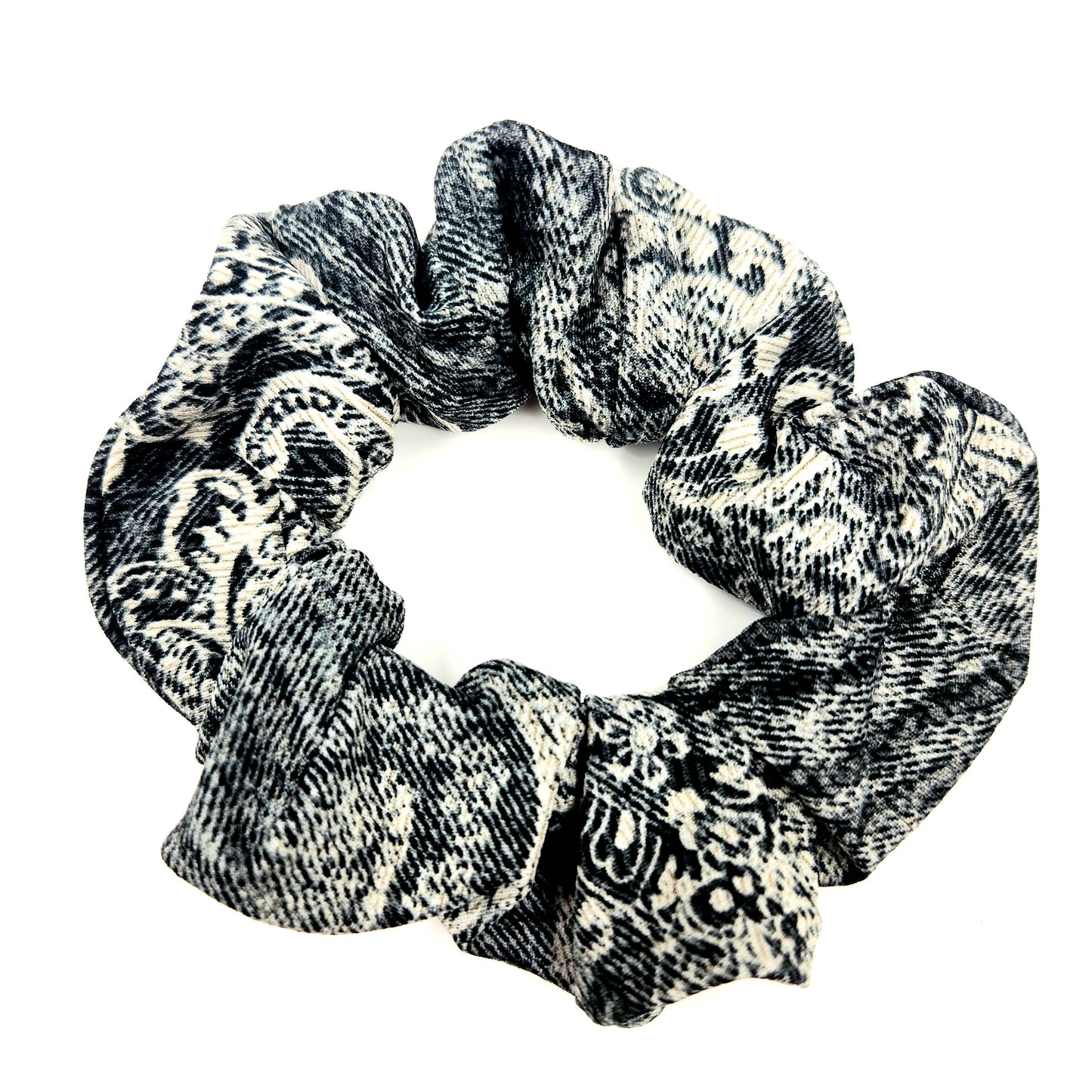 Scrunchies (Vintage paisley bandana)