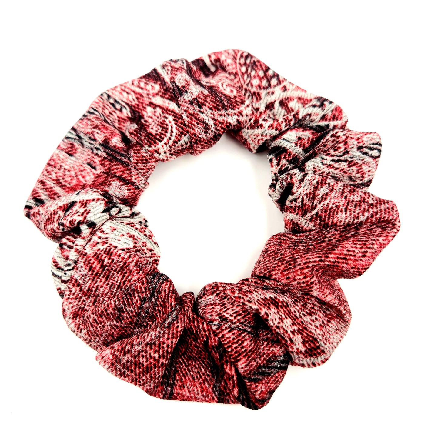 Scrunchies (Vintage paisley bandana)